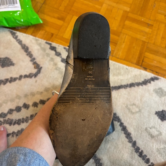 Early 2010s toyshop Real Leather silver cowboy booties - Picture 4 of 7